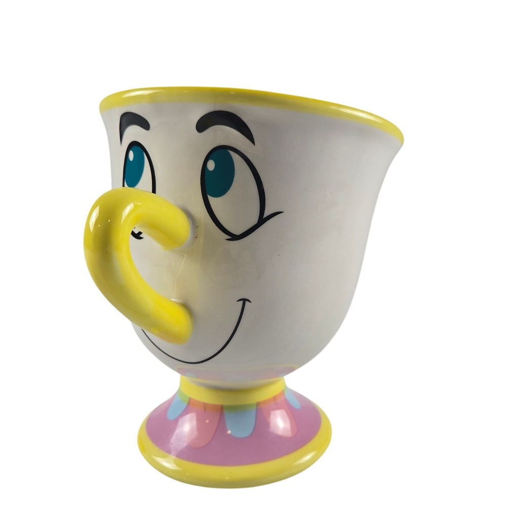 Disney Chip Ceramic Mug Beauty and the Beast 18oz Sculpted Character Cup
